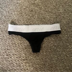 ✨NEW LISTING✨ Aerie - Two-Tone Black and White Thong